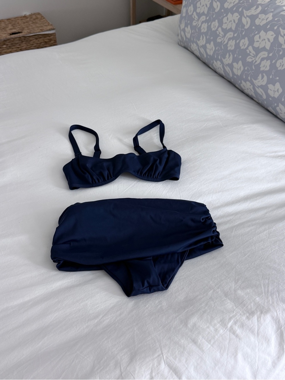 SKIMS Navy Blue Bikini Set